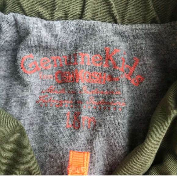 Genuine Kids Military Jacket 12-18 months - Picture 2 of 6